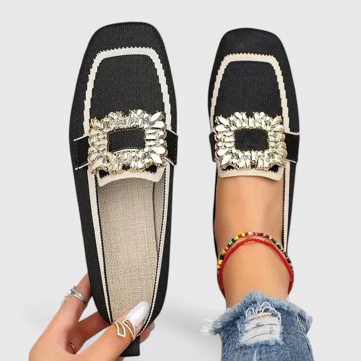 Mocassins rembourrés Maylora pour femme avec semelle intérieure moelleuse