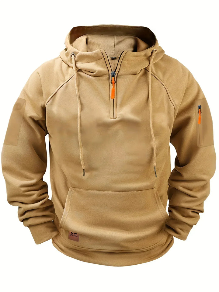 Sweat à capuche zippé pour homme