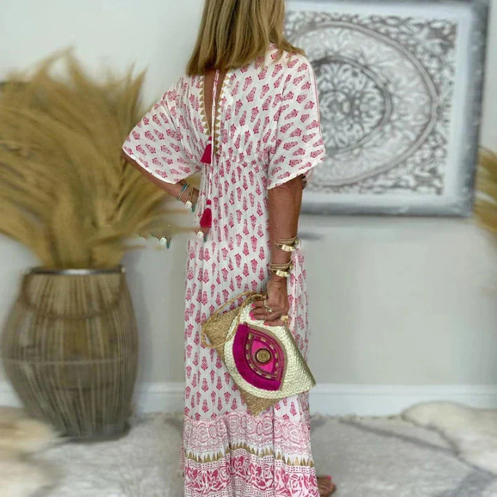 Γυναικείο φόρεμα | Μάξι με boho μοτίβο