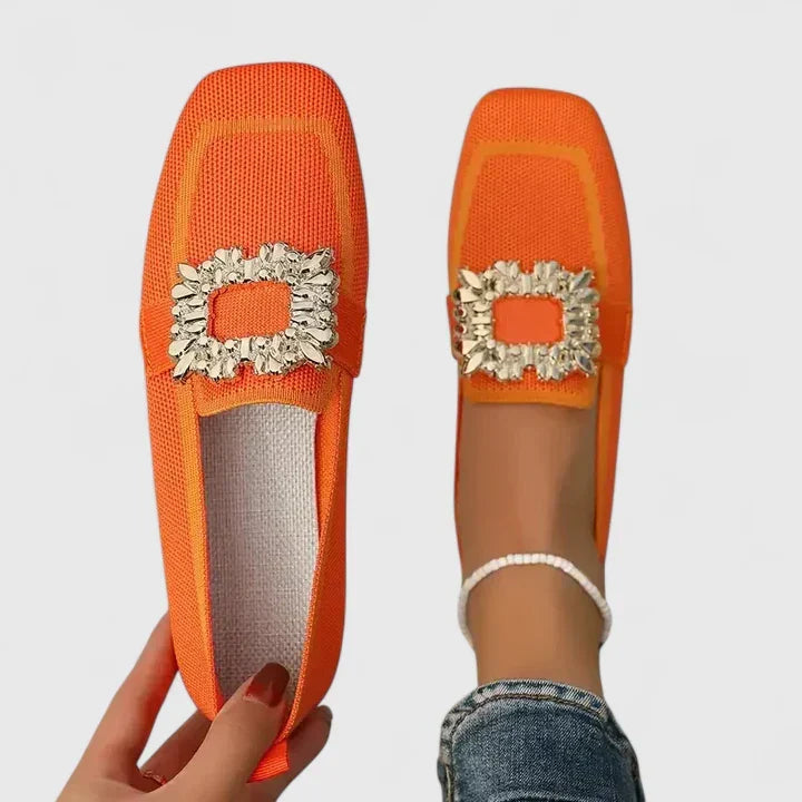 Mocassins rembourrés Maylora pour femme avec semelle intérieure moelleuse