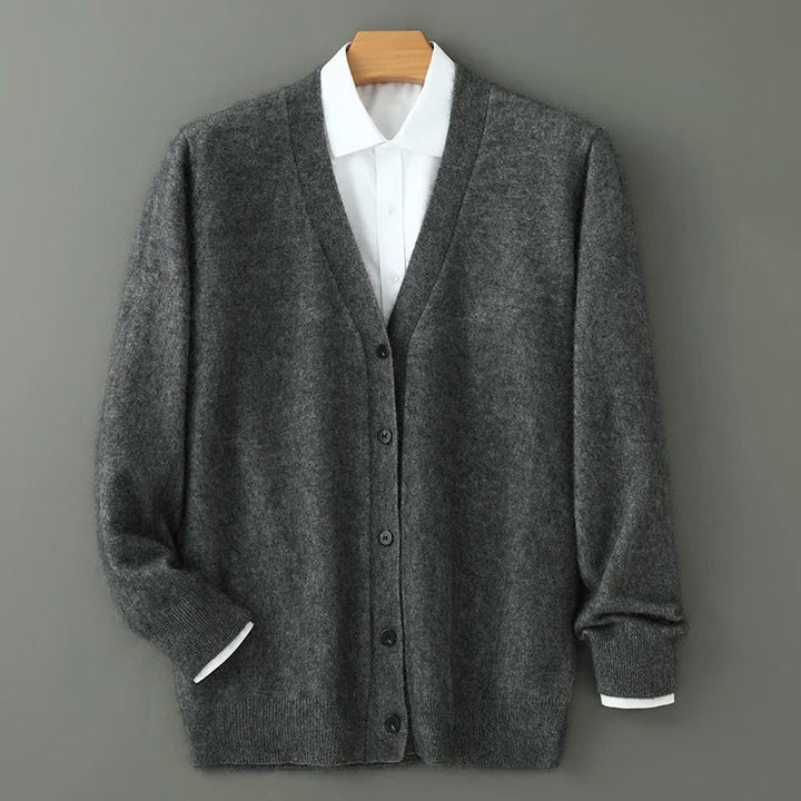 Cardigan da uomo in cashmere Renard