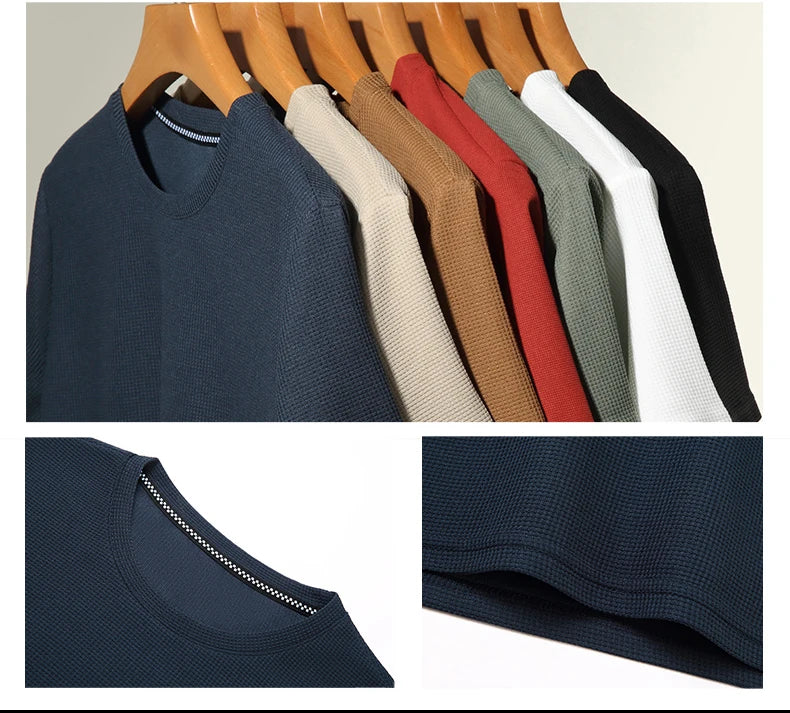 Men's Summer Breeze Cotton Waffle Shirt