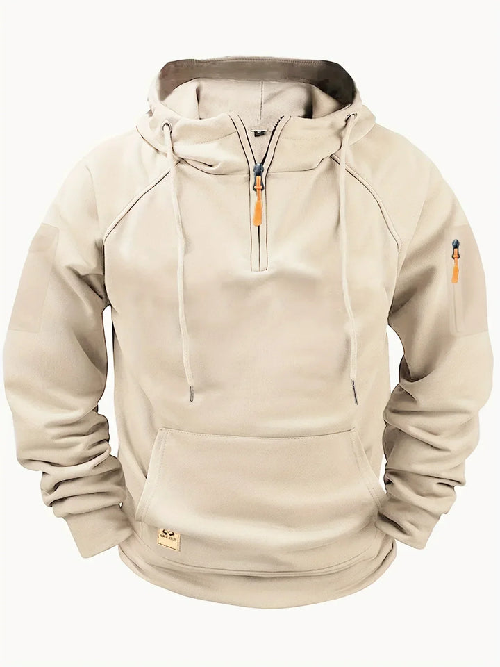 Sweat à capuche zippé pour homme