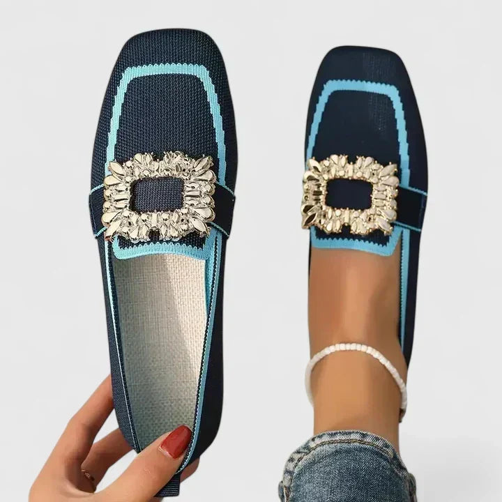 Mocassins rembourrés Maylora pour femme avec semelle intérieure moelleuse