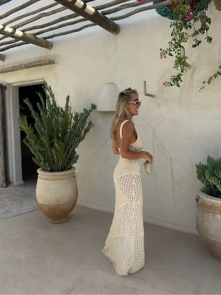 Elizabeth - Vestido elegante de punto para mujer