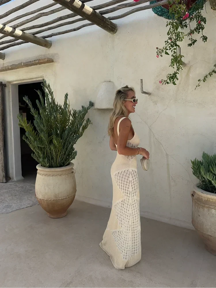 Elizabeth - Vestido elegante de punto para mujer