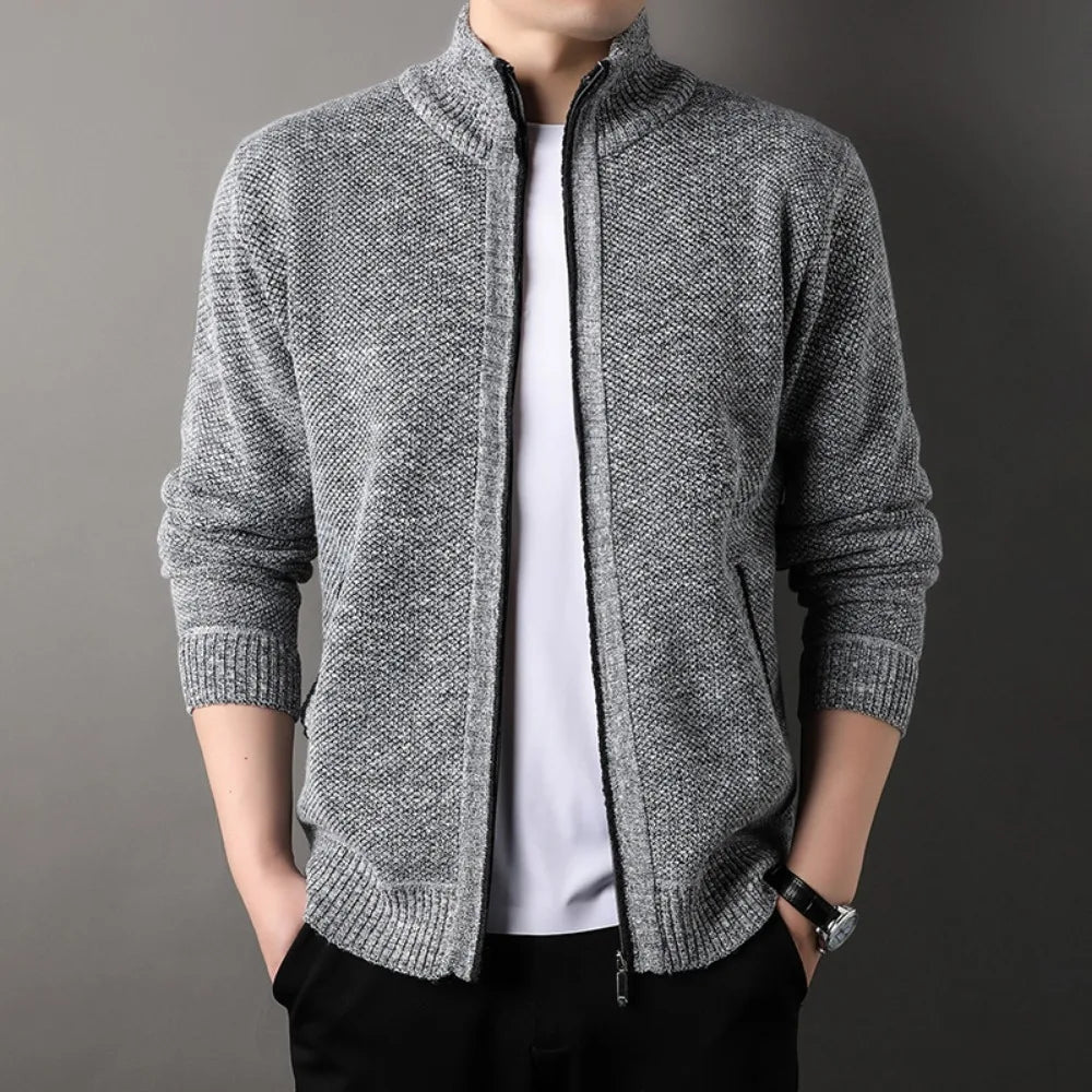 Veste en maille Calvin légère à fermeture intégrale pour homme