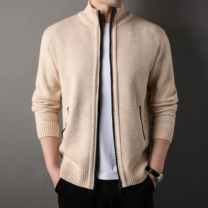 Veste en maille Calvin légère à fermeture intégrale pour homme