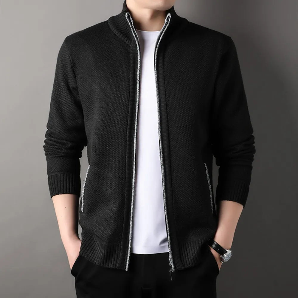 Veste en maille Calvin légère à fermeture intégrale pour homme