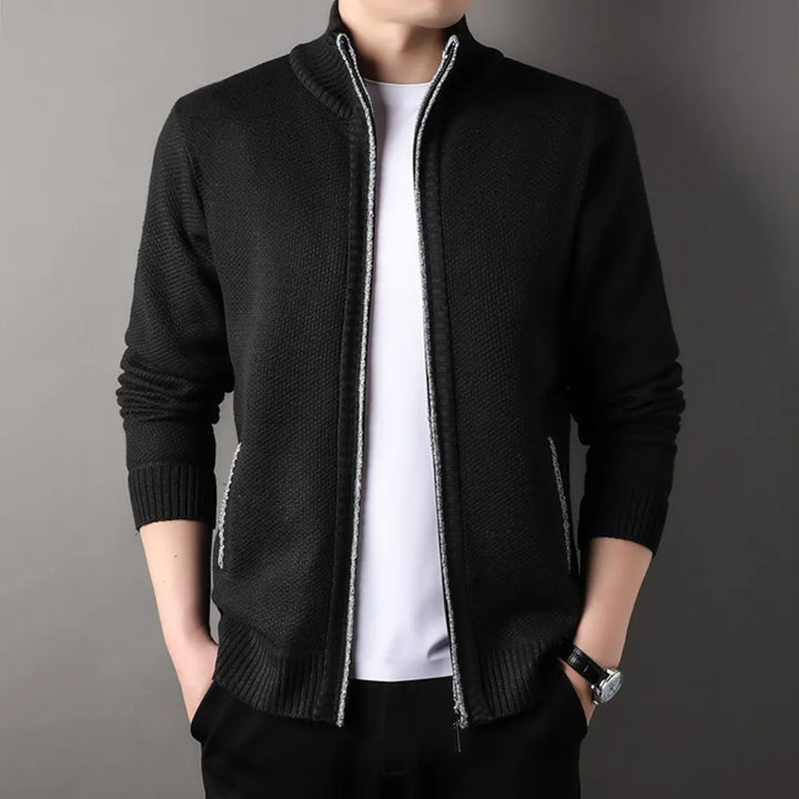 Veste en maille Calvin légère à fermeture intégrale pour homme