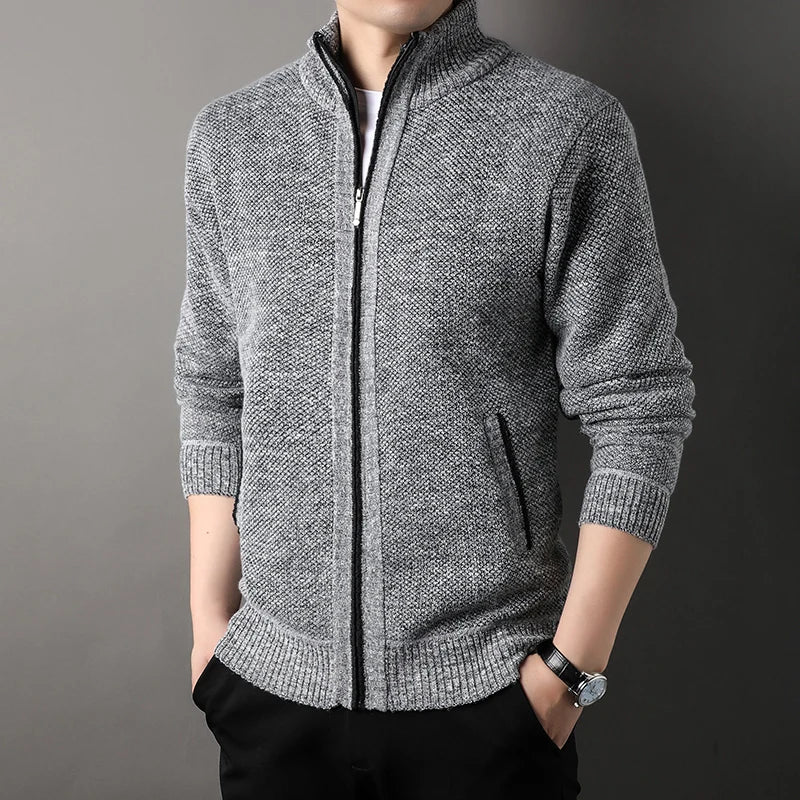 Veste en maille Calvin légère à fermeture intégrale pour homme