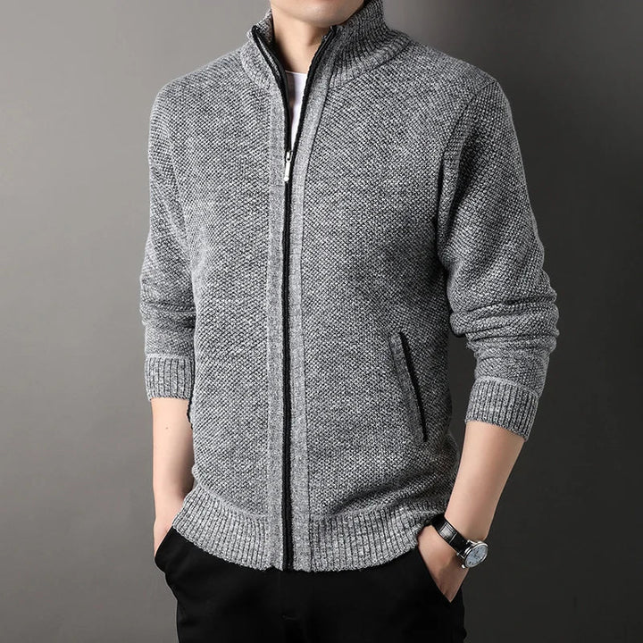 Veste en maille Calvin légère à fermeture intégrale pour homme