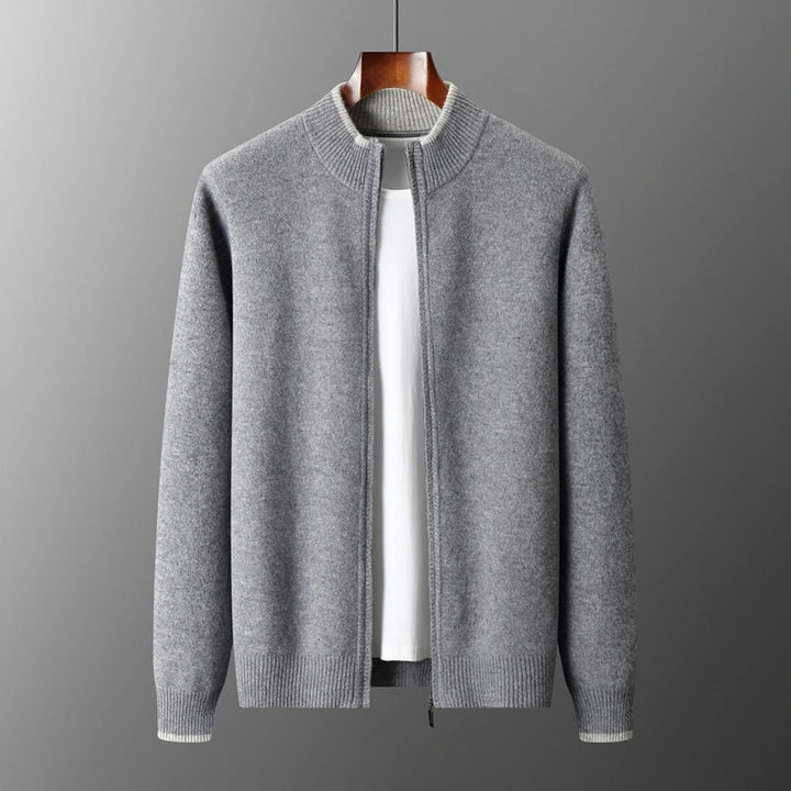 Chaqueta Riku de cachemira con cremallera