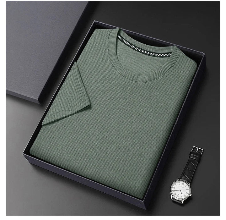 Men's Summer Breeze Cotton Waffle Shirt