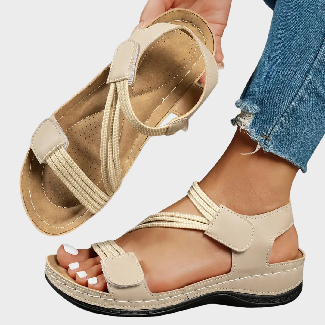 Women's Adjustable Strap Sandals with Comfort Sole