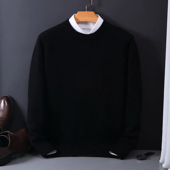 Pull homme en cachemire - Coupe classique et qualité douce