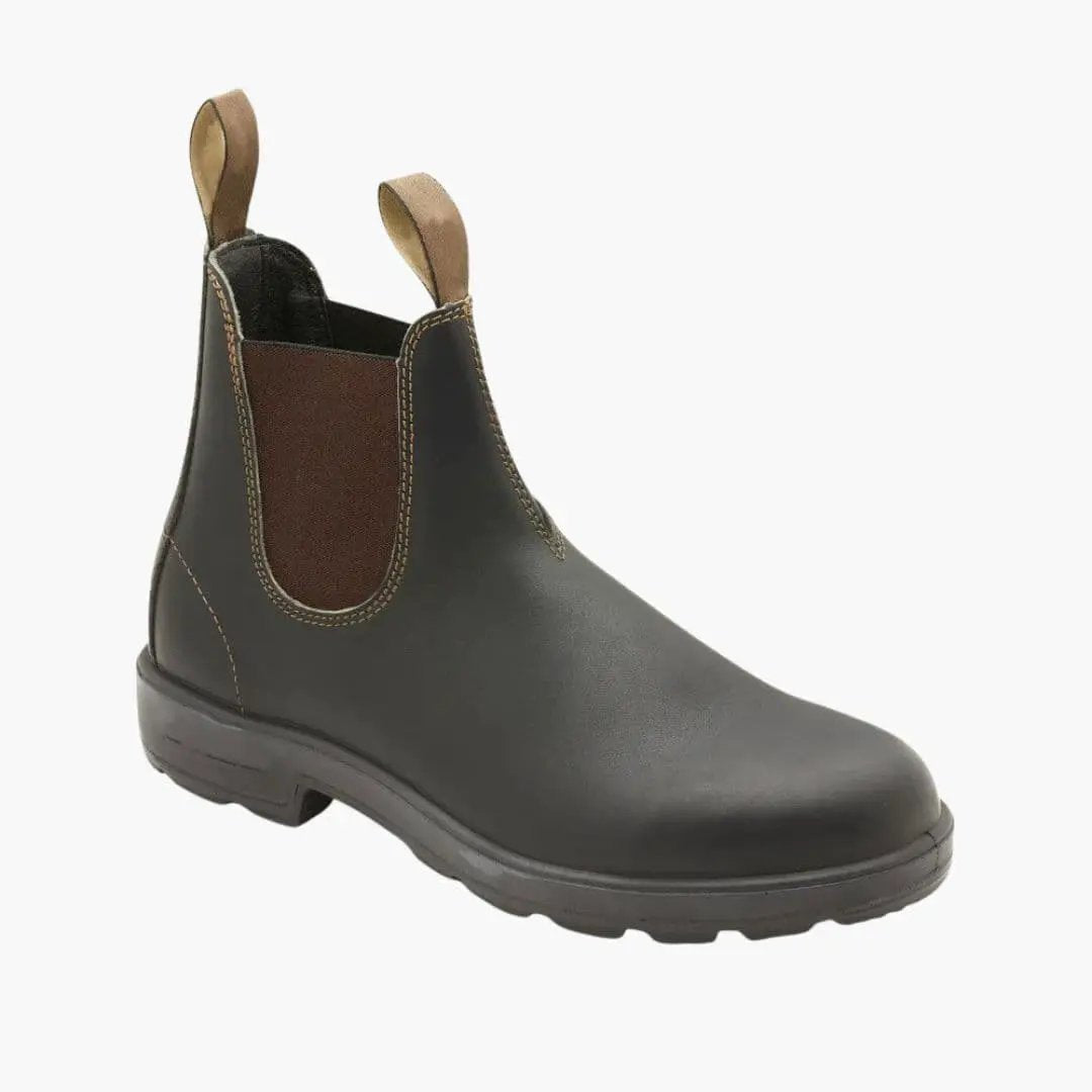Botines Chelsea clásicos sin cordones para hombre