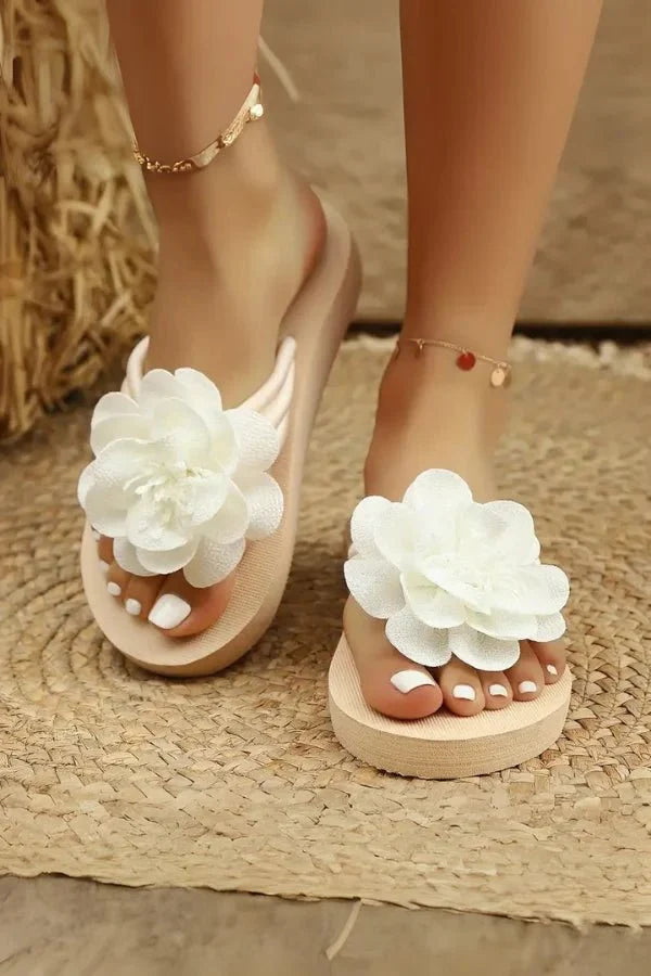 Ally - Women's Summer Floral Slide Sandals
