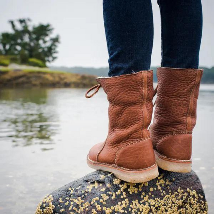 Botas de invierno impermeables para mujer, ideales para la nieve