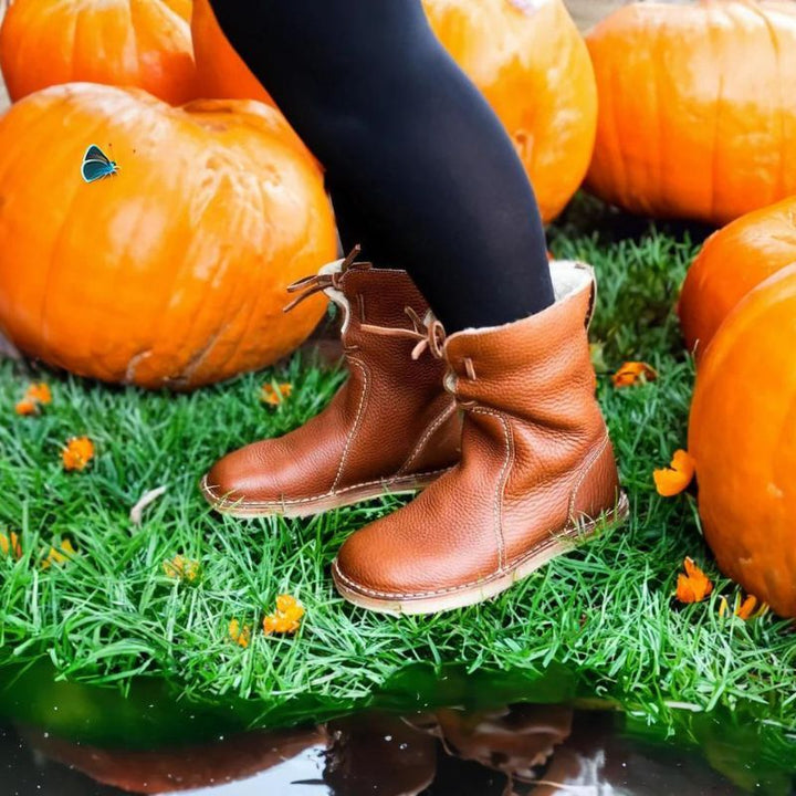 Botas de invierno impermeables para mujer, ideales para la nieve
