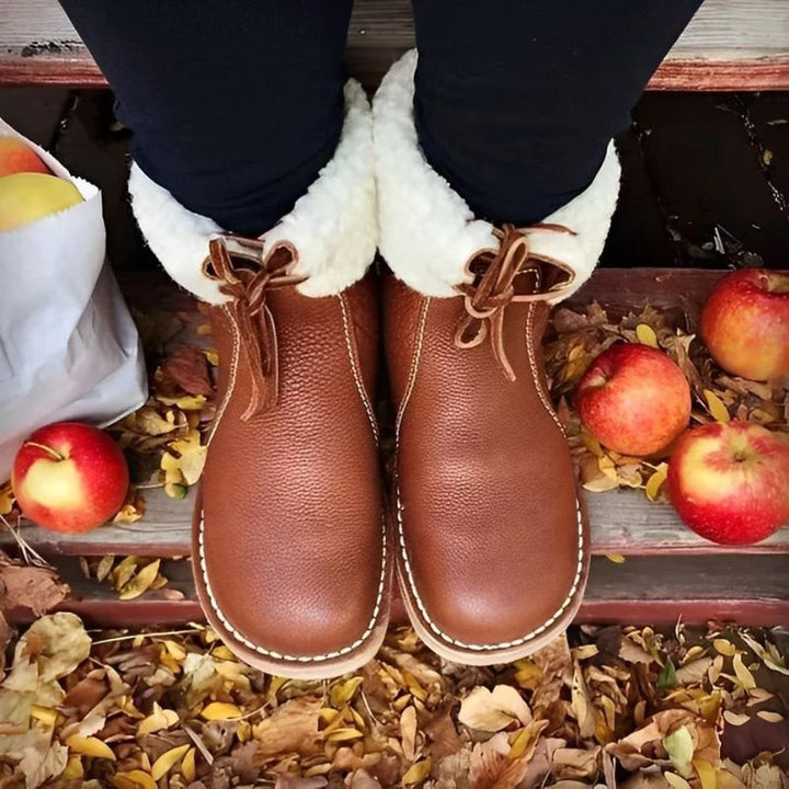 Botas de invierno impermeables para mujer, ideales para la nieve