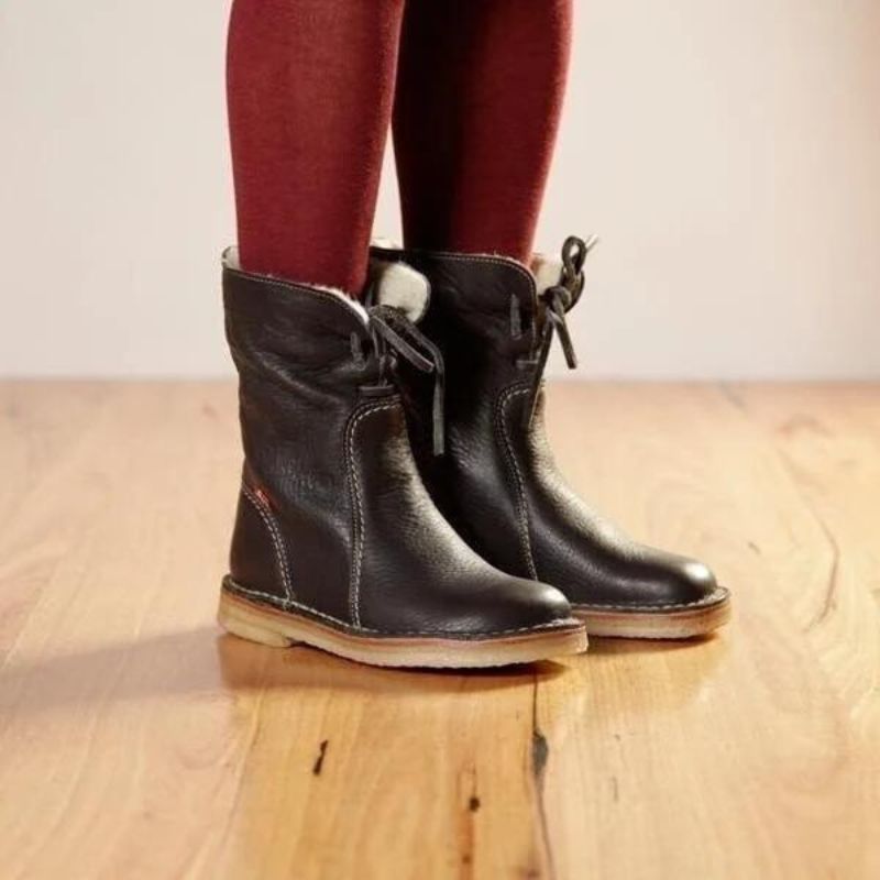 Botas de invierno impermeables para mujer, ideales para la nieve