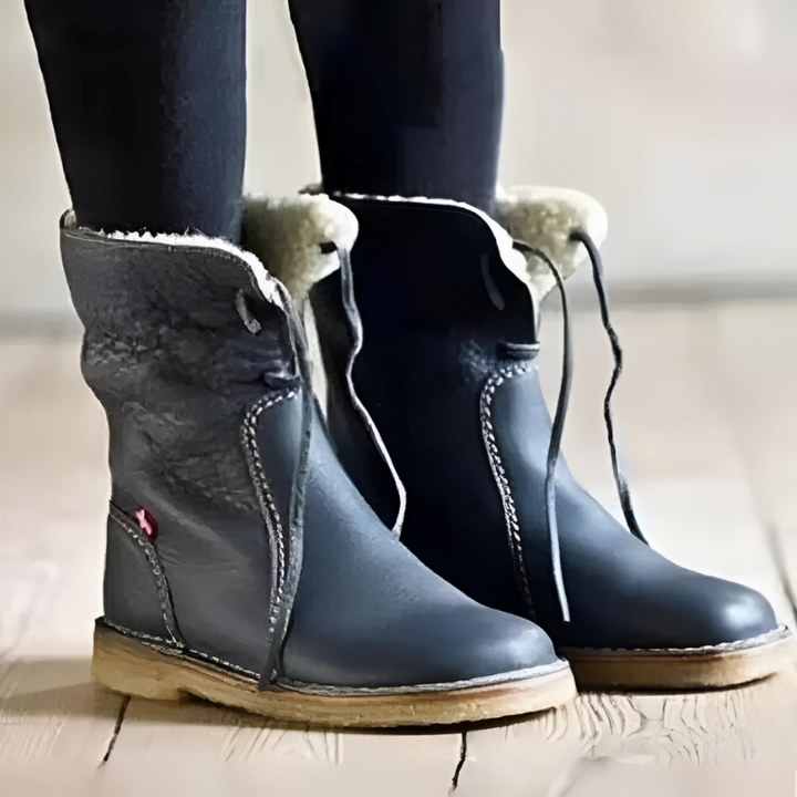 Botas de invierno impermeables para mujer, ideales para la nieve