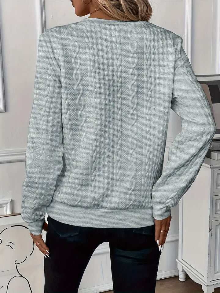 Pull chaud zippé au design élégant