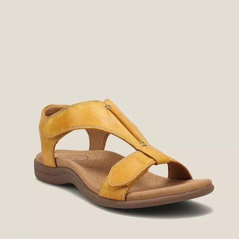 Carolyn™ | Cushioned Vegan Leather Sandals