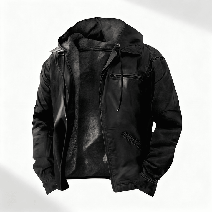Chaqueta con capucha Oliver | Chaqueta con capucha, cremallera y cordón