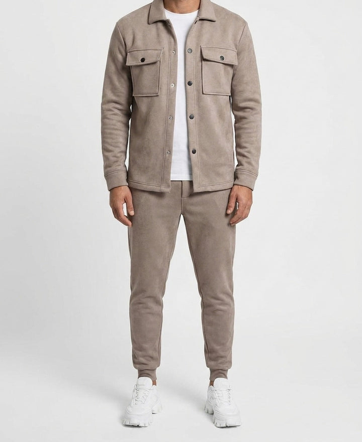 Men's Overshirt and Trousers Set - photo 4