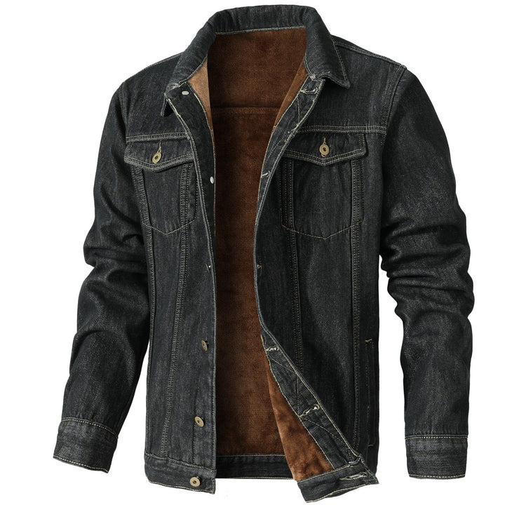 Veste classique en jean pour homme