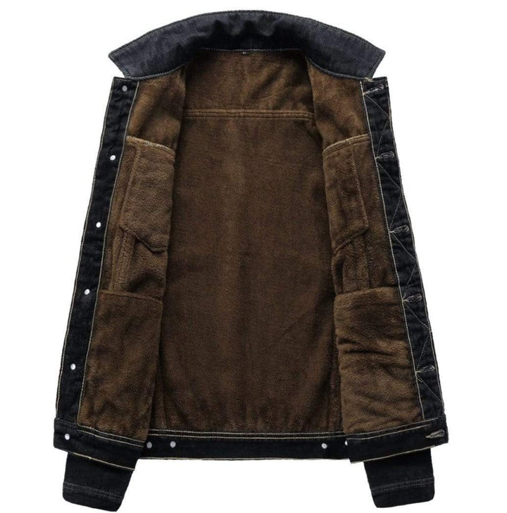 Veste classique en jean pour homme