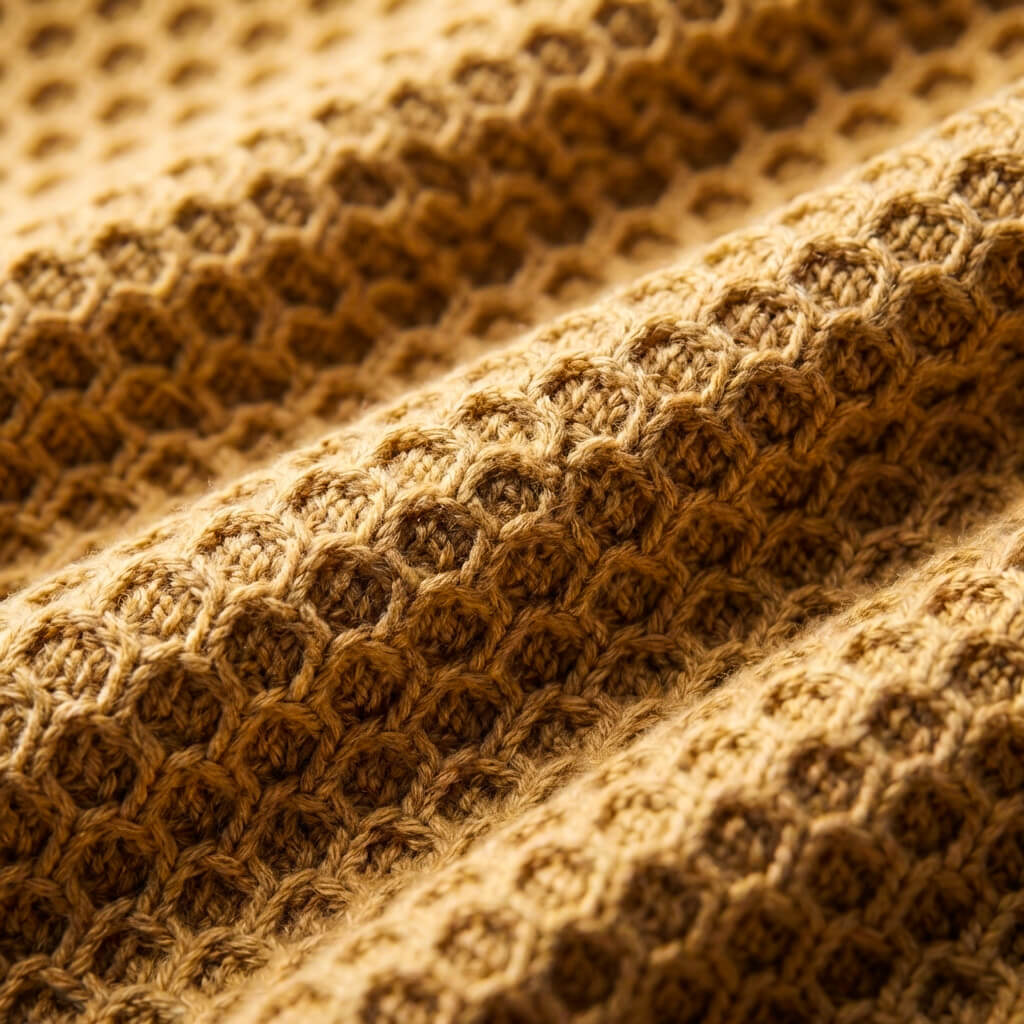Cardigan en maille nid-d’abeilles pour homme Alberto