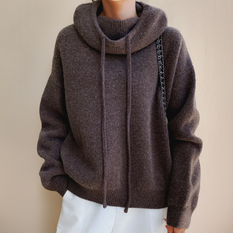 Pull en maille pour femme
