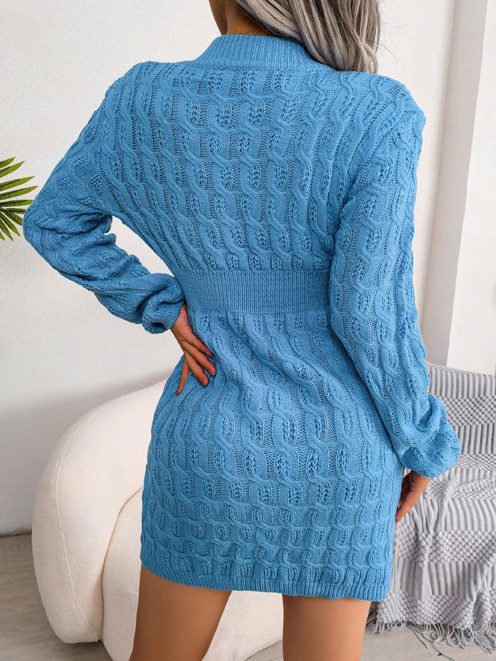 Jade - Minivestido de punto acanalado para mujer
