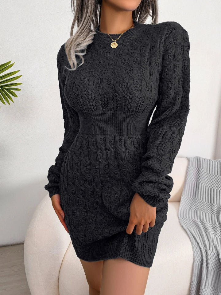 Jade - Minivestido de punto acanalado para mujer