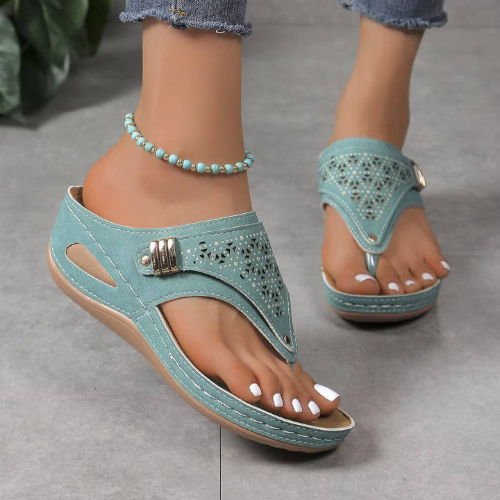 Marilyn - Sandalias de mujer para caminar con soporte para el arco, ideales para llevar todo el día
