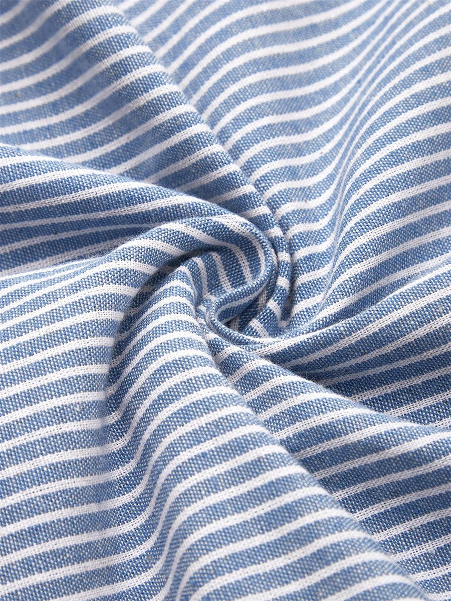 Women's Wanda™ Striped Midi Dress with a Relaxed Cut