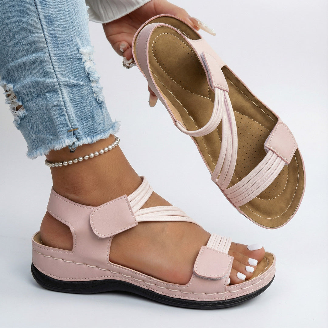 Jasmina - Women's Orthopedic Everyday Sandals with Adjustable Straps - photo 1