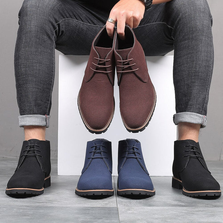 Botines Chukka informales de hombre para el día a día