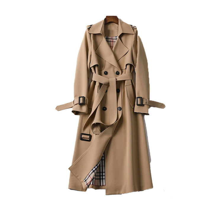 Victoria | Trench-coat ceinturé croisé pour femme