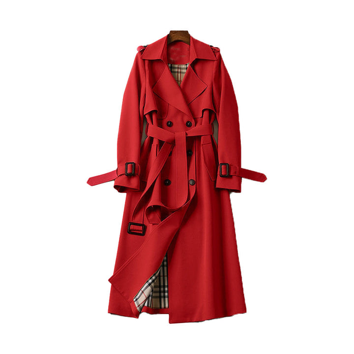 Victoria | Trench-coat ceinturé croisé pour femme