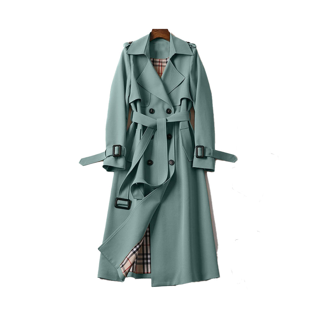 Victoria | Trench-coat ceinturé croisé pour femme