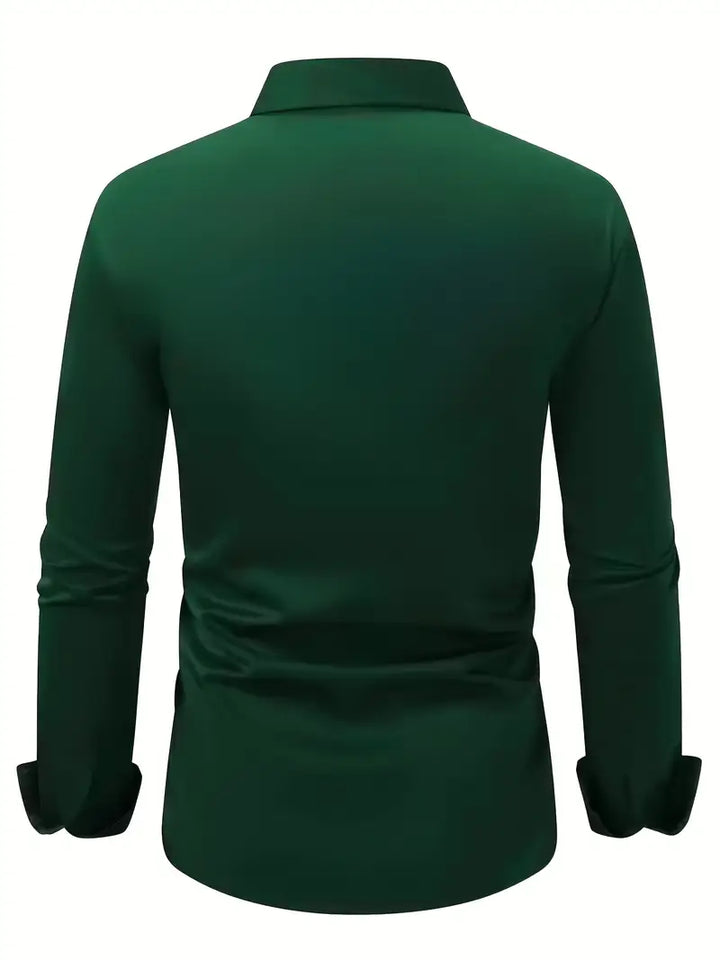 Men's Breathable Non-Iron Shirt with a Button Front – view 11
