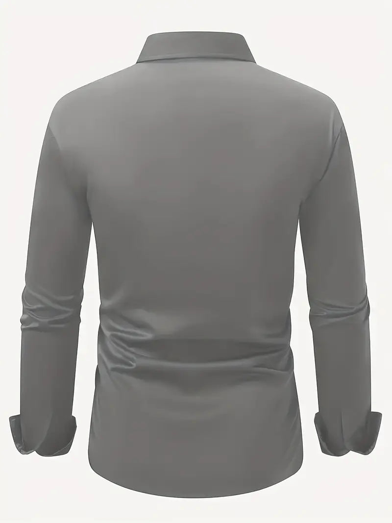 Men's Breathable Non-Iron Shirt with a Button Front – view 13