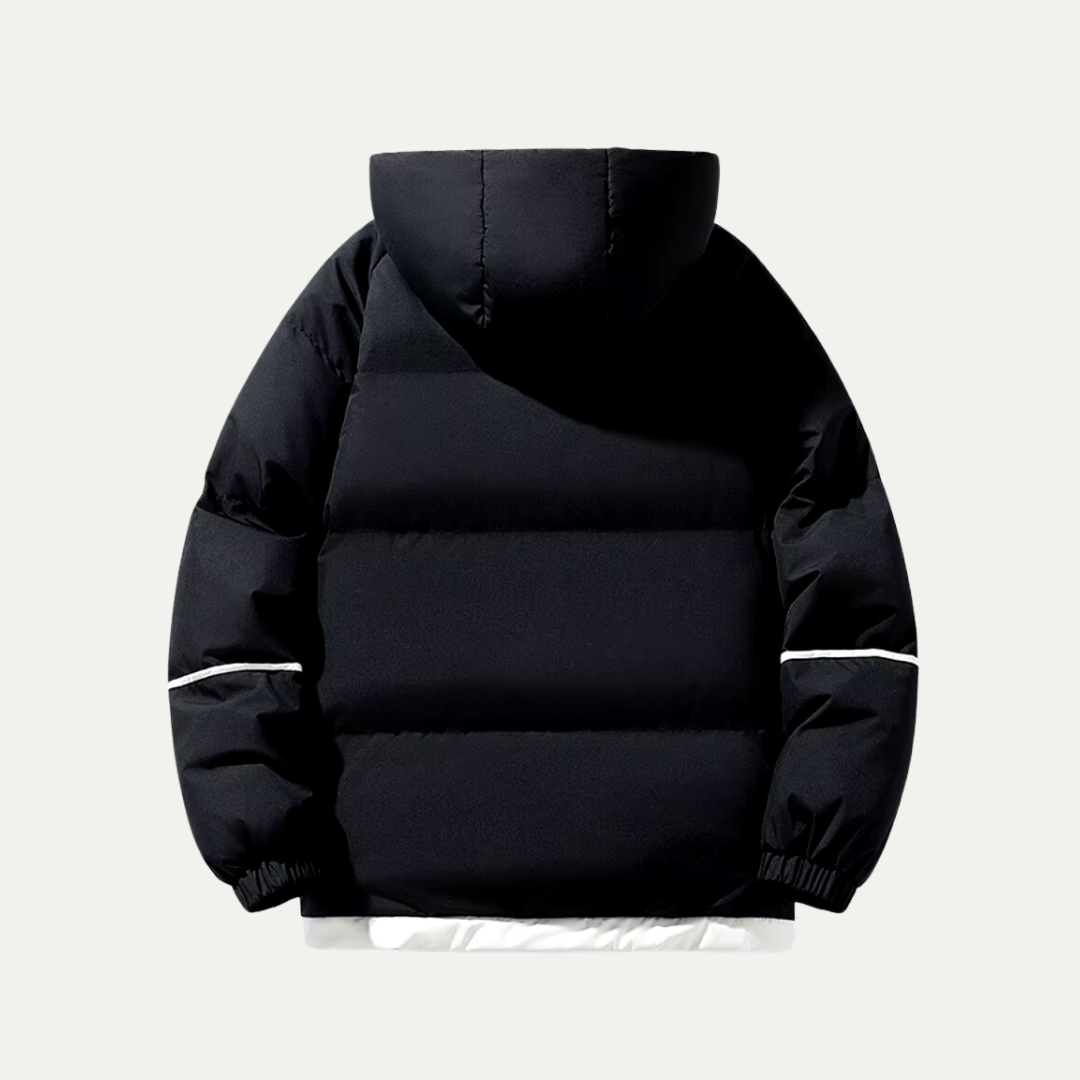 Glenn - Parka acolchada con capucha para hombre
