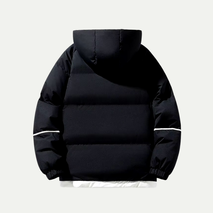 Glenn - Parka acolchada con capucha para hombre
