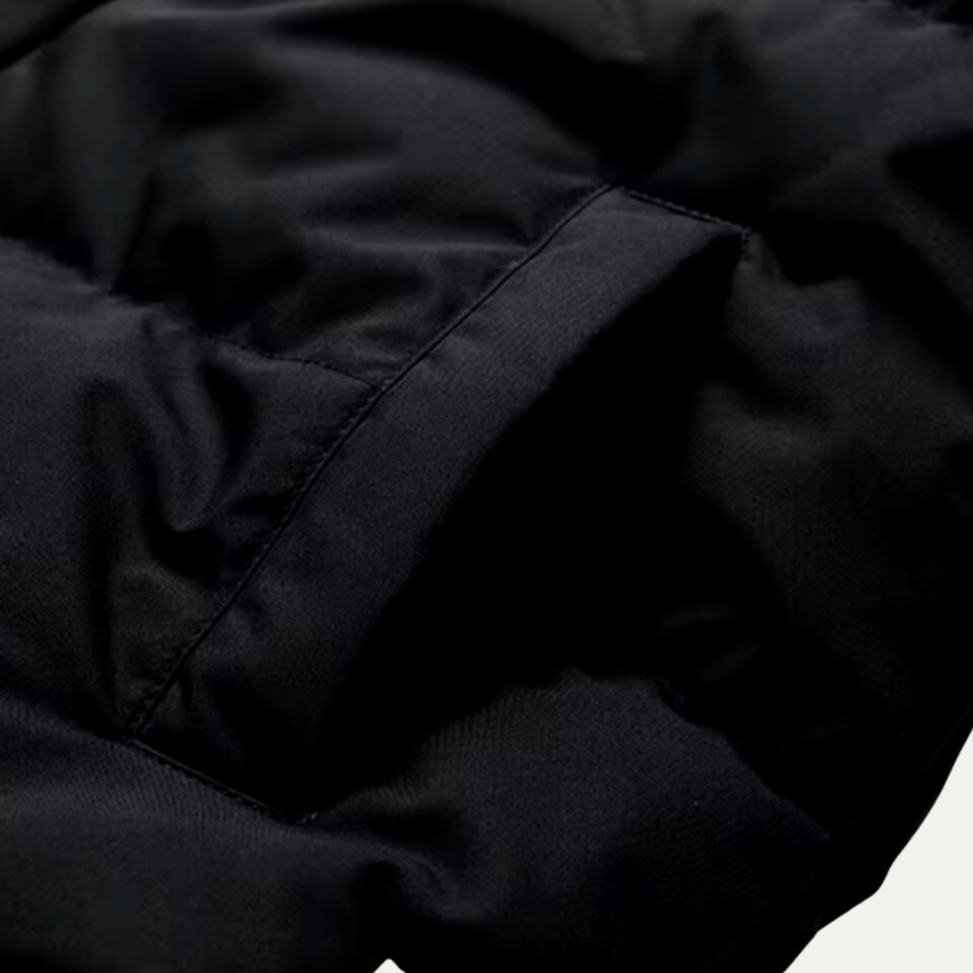 Glenn - Parka acolchada con capucha para hombre