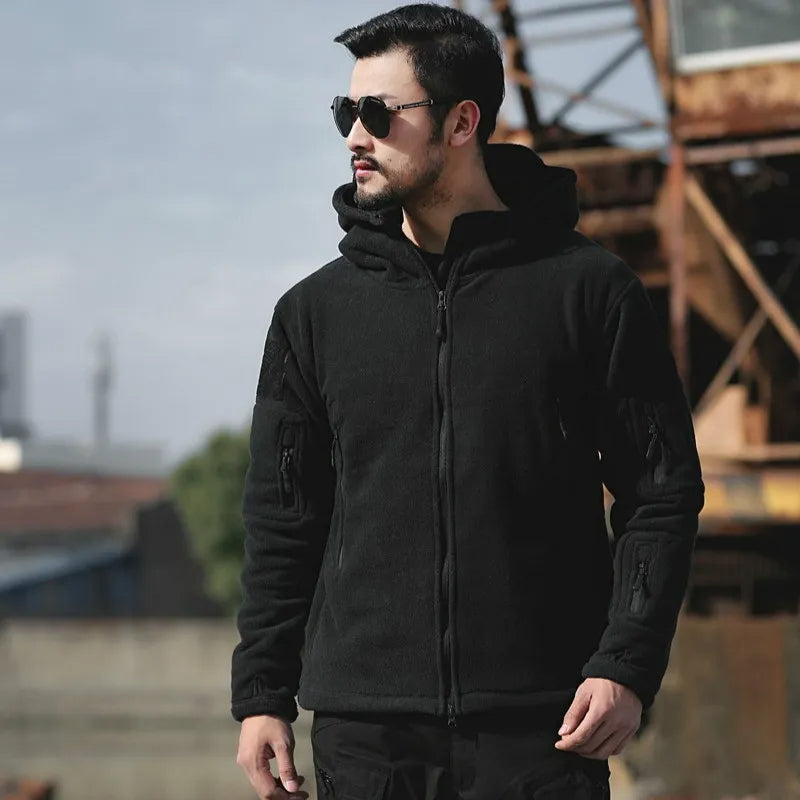 Finn - Veste d’hiver homme à capuche avec doublure matelassée